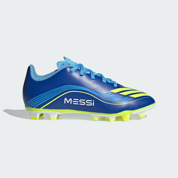 Adidas 愛迪達 F50 Messi Club FG/MG JP7458 大童 足球鞋 藍 螢黃