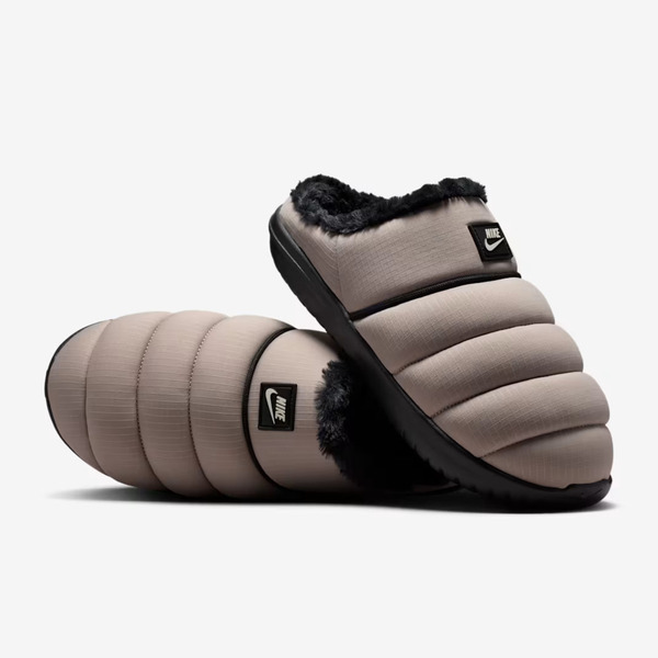 Nike 耐吉 Burrow SE HV8561-003 男 運動拖鞋 懶人鞋 麵包鞋 保暖 絨毛 灰黑