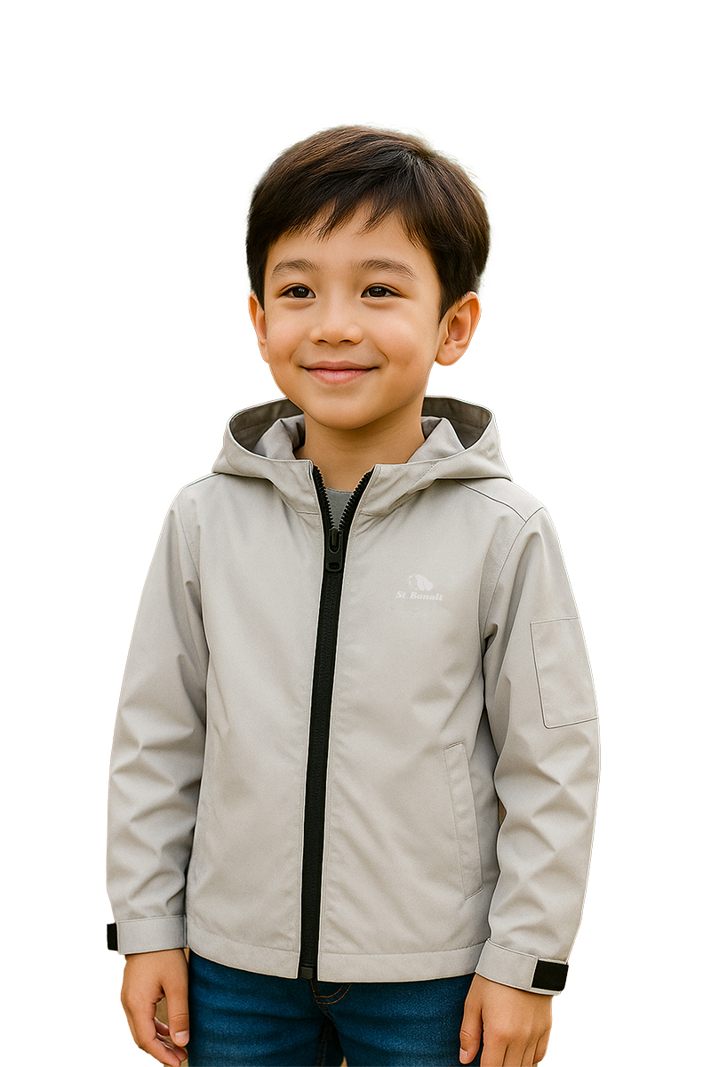 機能防風防水防塵衝鋒衣(含防塵面罩)｜童款 SK1019  (防風  防水  透氣  透濕)