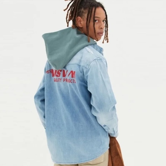 ON SALE: VISVIM SOCIAL SCULPTURE SHIRT CRASH - PRE ORDER ITEM (預訂中)