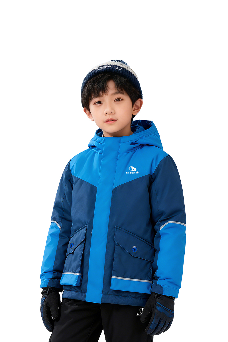 羽絨防寒外套｜男童 8106 (防水、防風、透氣、透濕)