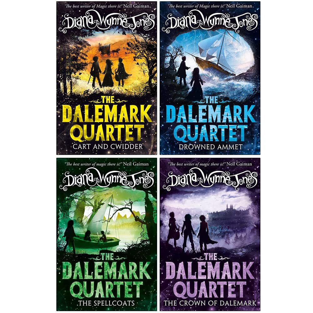 Diana Wynne Jones Dalemark Quartet Series 4 Books Collection Set