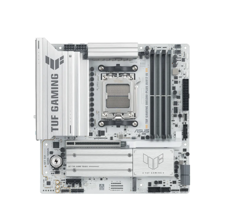 華碩 ASUS TUF GAMING B850M-PLUS WIFI7 主機板 (白色)