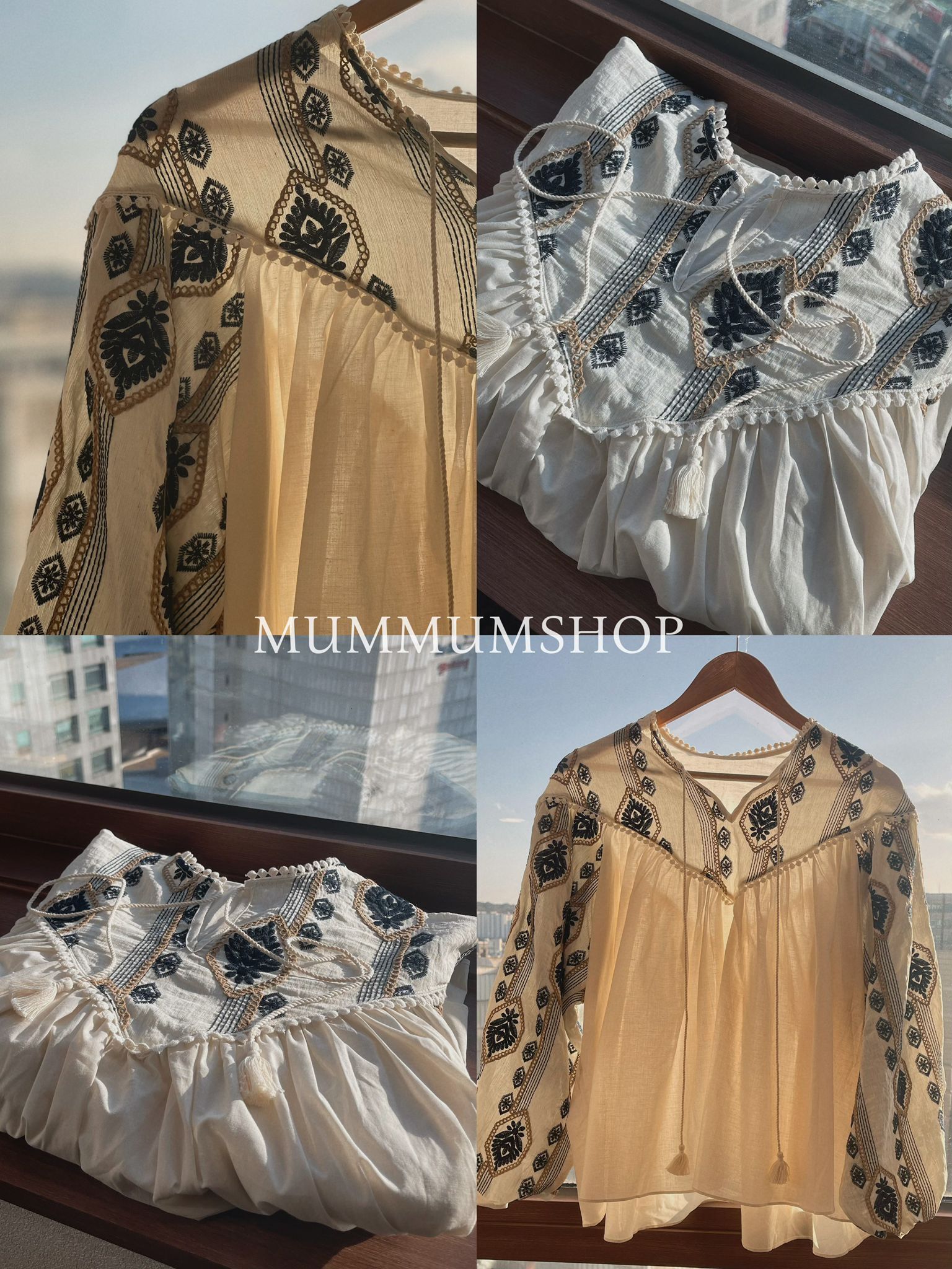 0212992a/刺繡花紋雪紡上衣/56C'56W'25L'