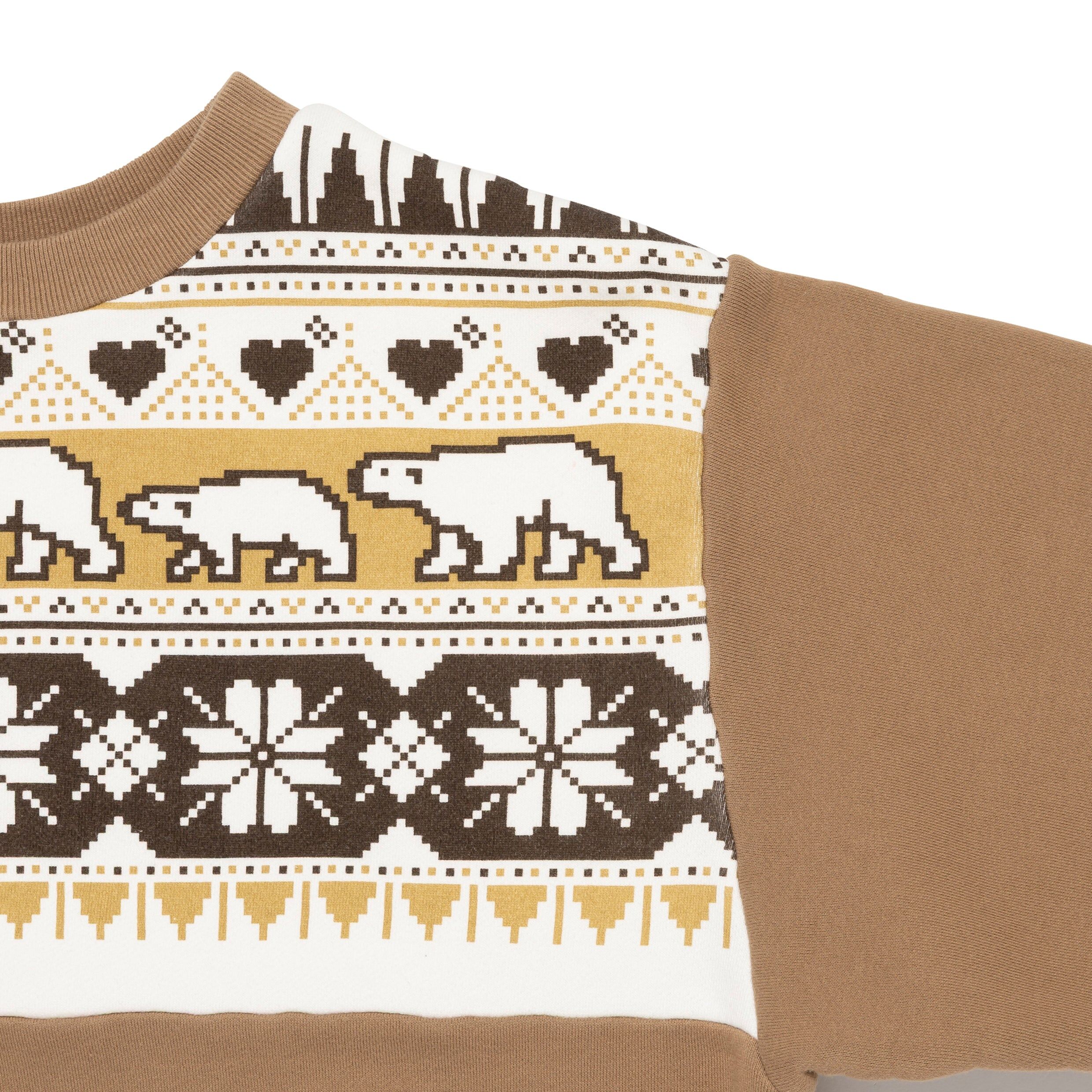 預購┃HUMAN MADE SNOWFLAKES SWEATSHIRT 北極熊 雪花 圖騰 大學T 衛衣