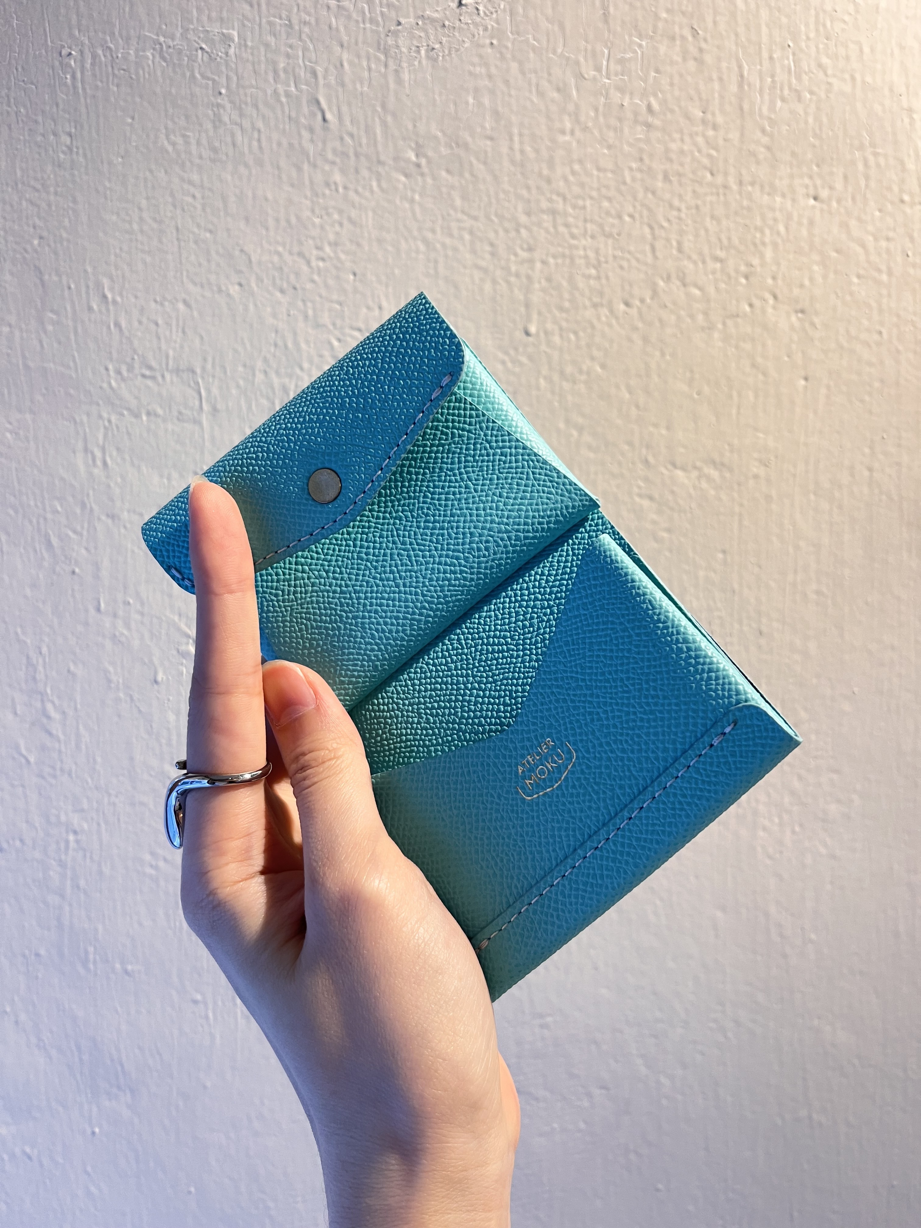 [ATELIER MOKU] 小型錢包 PALUMO VeauEpsom