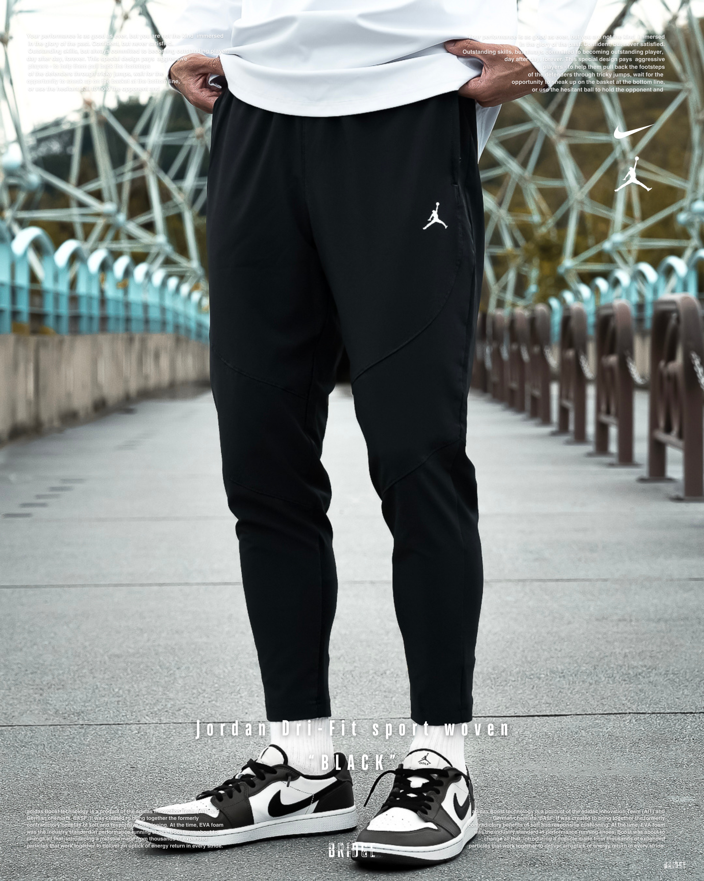 『 修飾之王 秋季首選🏀 』Jordan Dri-Fit sport woven FN5841-010-084