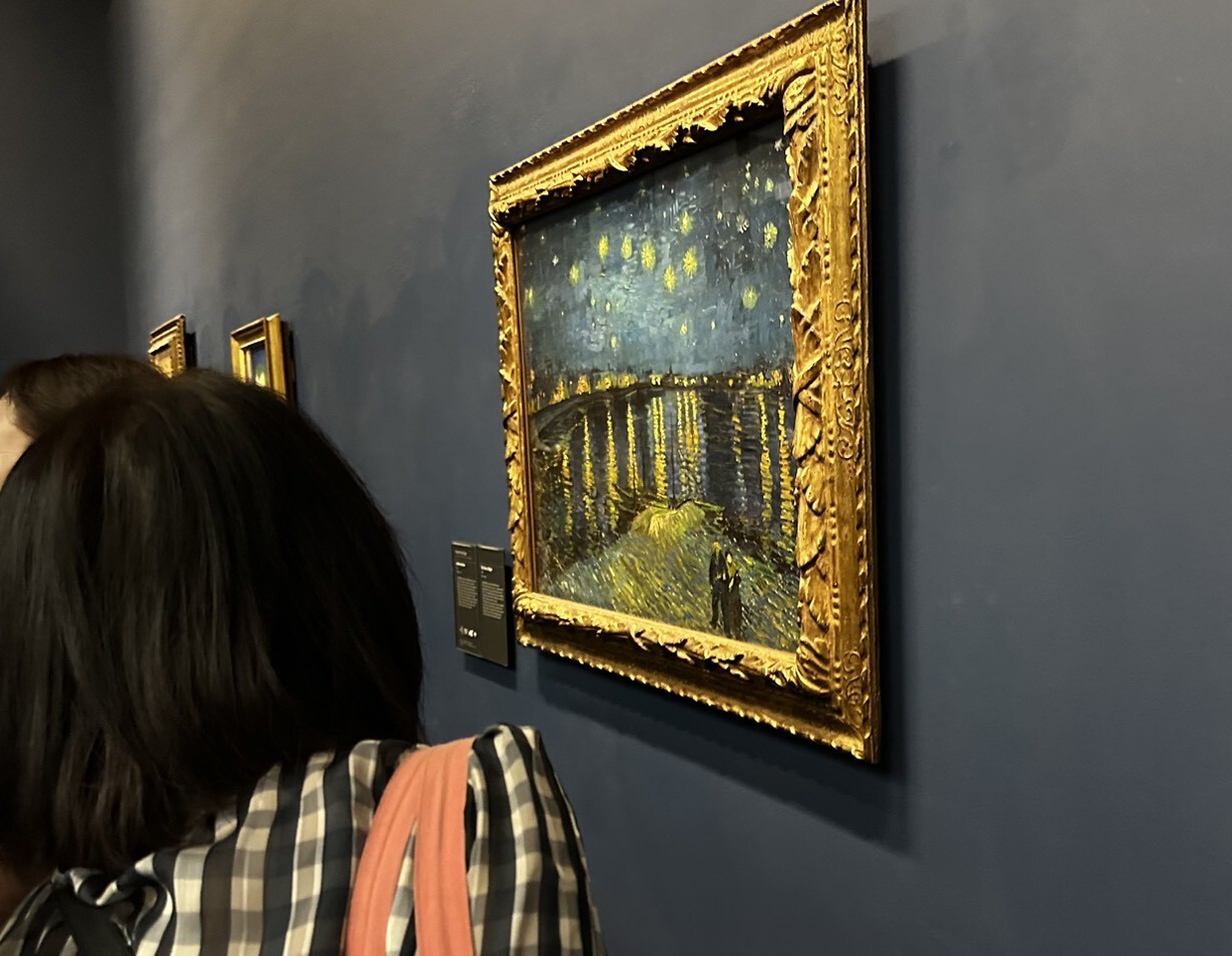 世界名畫系列_梵谷隆河的星夜丨活力、勇氣與情緒安穩丨藍彼德石、藍虎眼、藍晶石