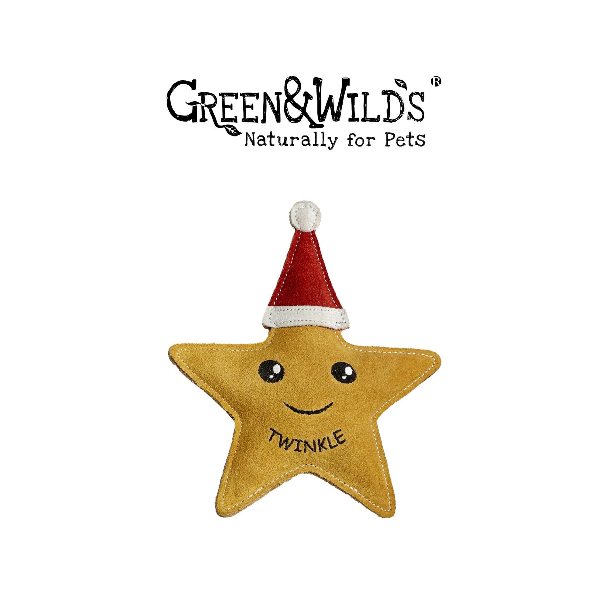GREEN & WILDS- 天然黃麻製犬用啃咬玩具 - 閃閃星