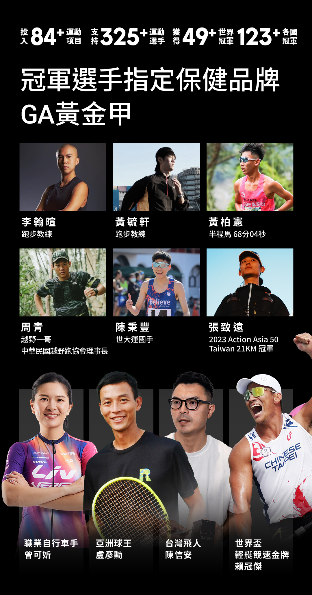 42k全馬包＿冠軍選手指定保健品牌GA黃金甲