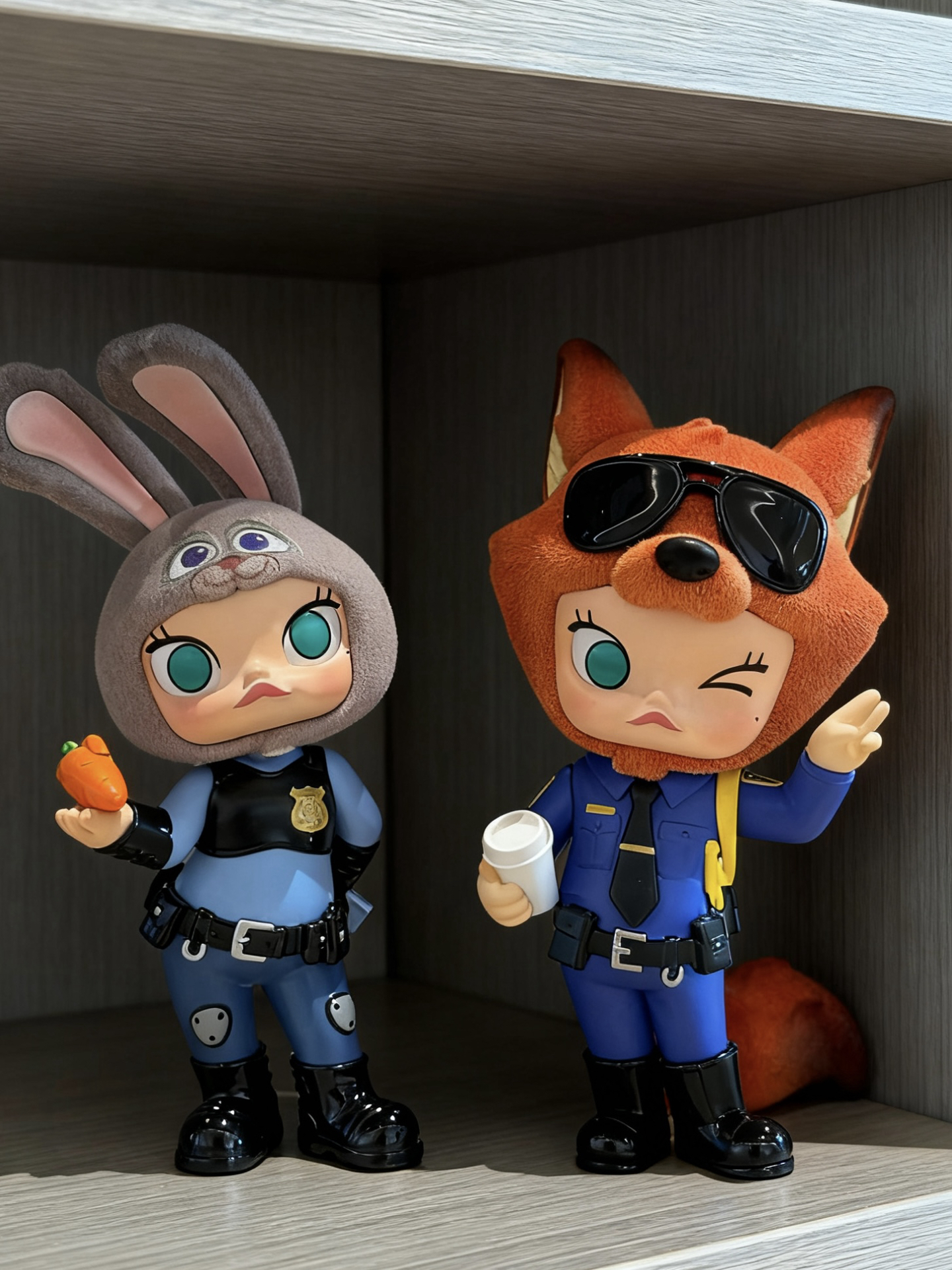 代購-泡泡瑪特 POP MART MOLLY×動物方程式 聯名系列卡通  盲盒類 單個盲盒/整盒12個