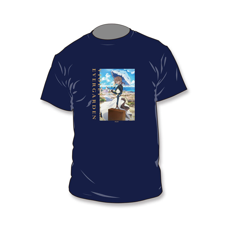 紫羅蘭永恆花園T恤-M-stamp