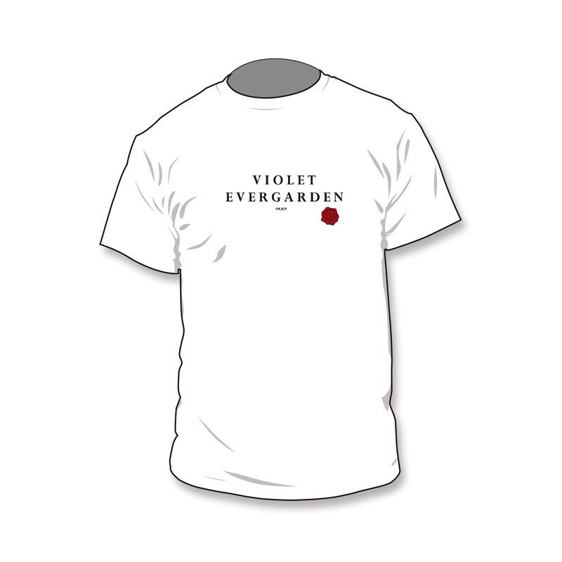 紫羅蘭永恆花園T恤-L-Violet