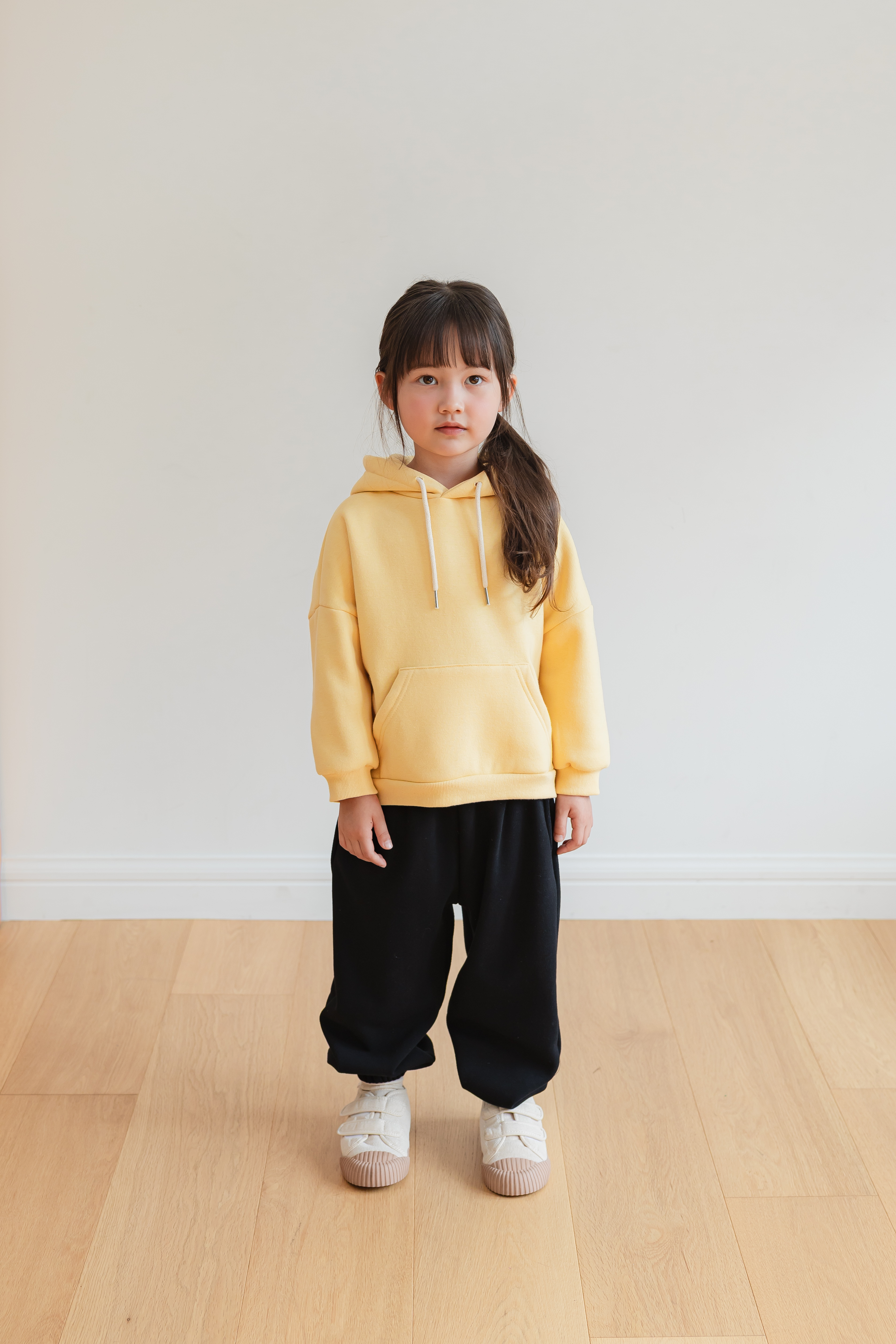 韓國 SecretKids -25冬 縮口加絨運動棉褲 (兩色)