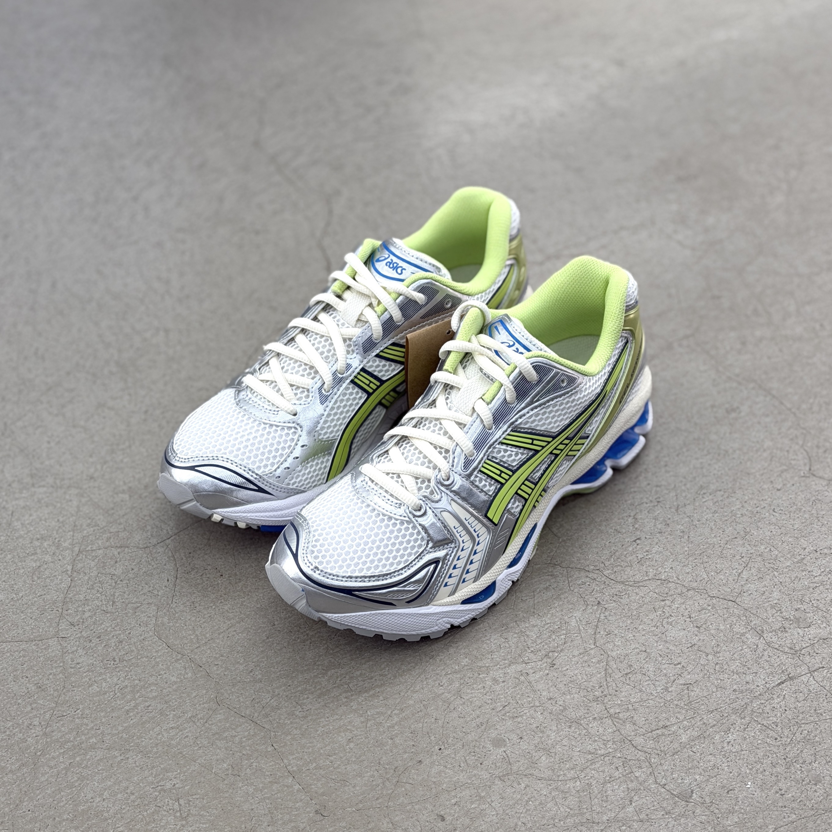 Asics Gel-Kayano 14 White Lime Green l 1203A537-108