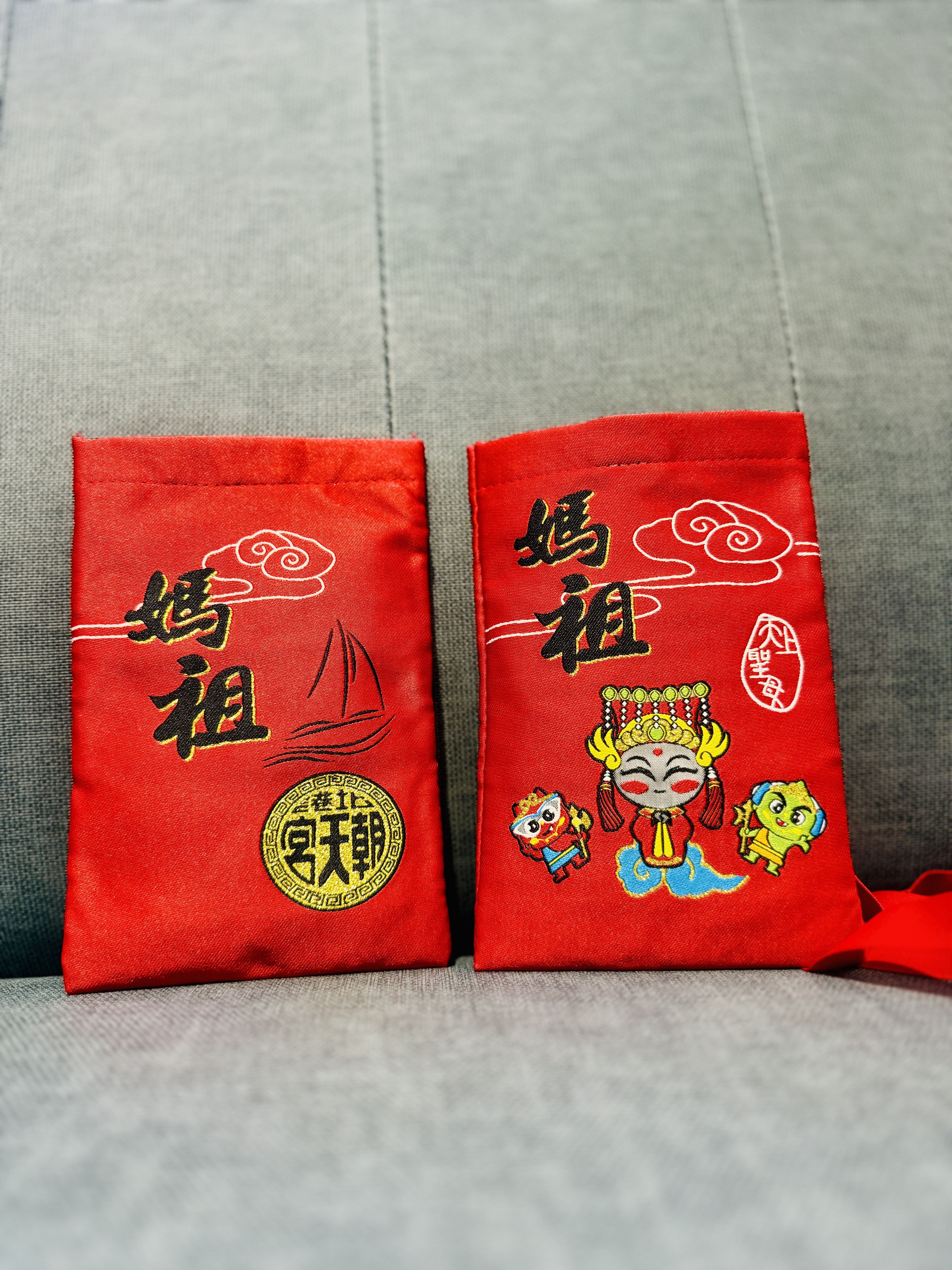 《北港朝天宮｜媽祖保庇手機包》