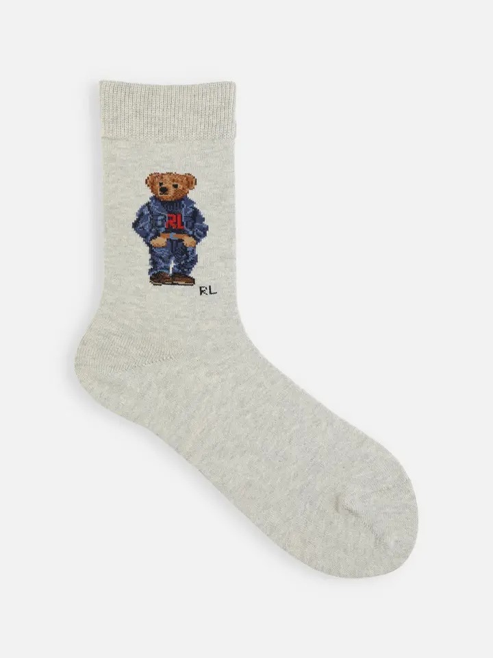 預購┃日本製 女款 POLO RALPH LAUREN 熊熊 長襪