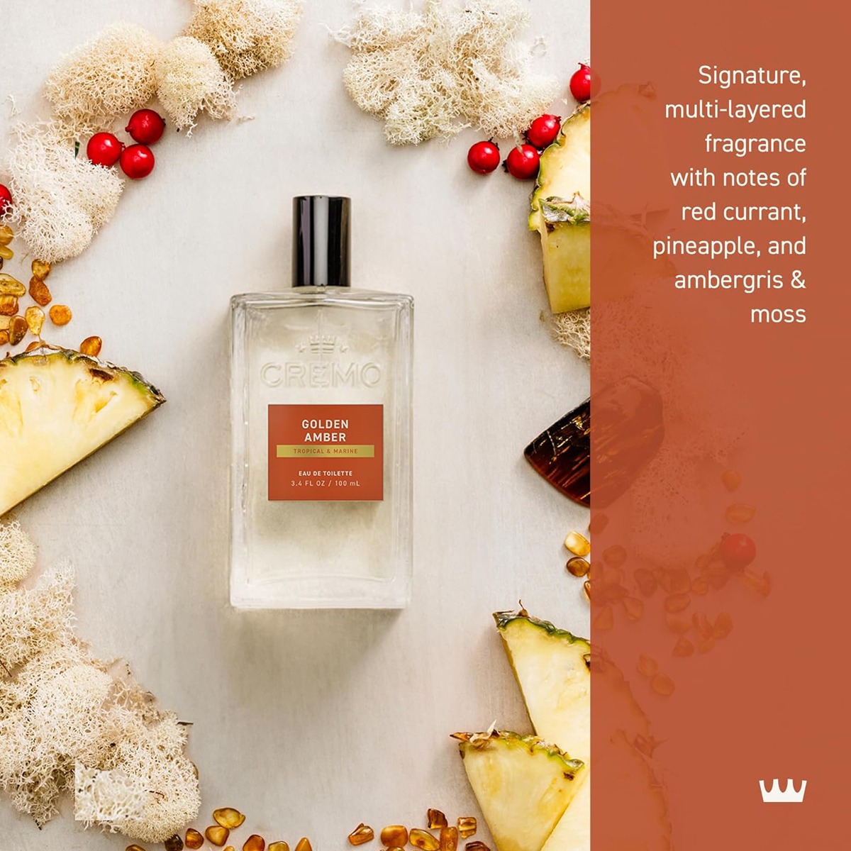 美國 Cremo - 黃金琥珀 男性古龍香水
