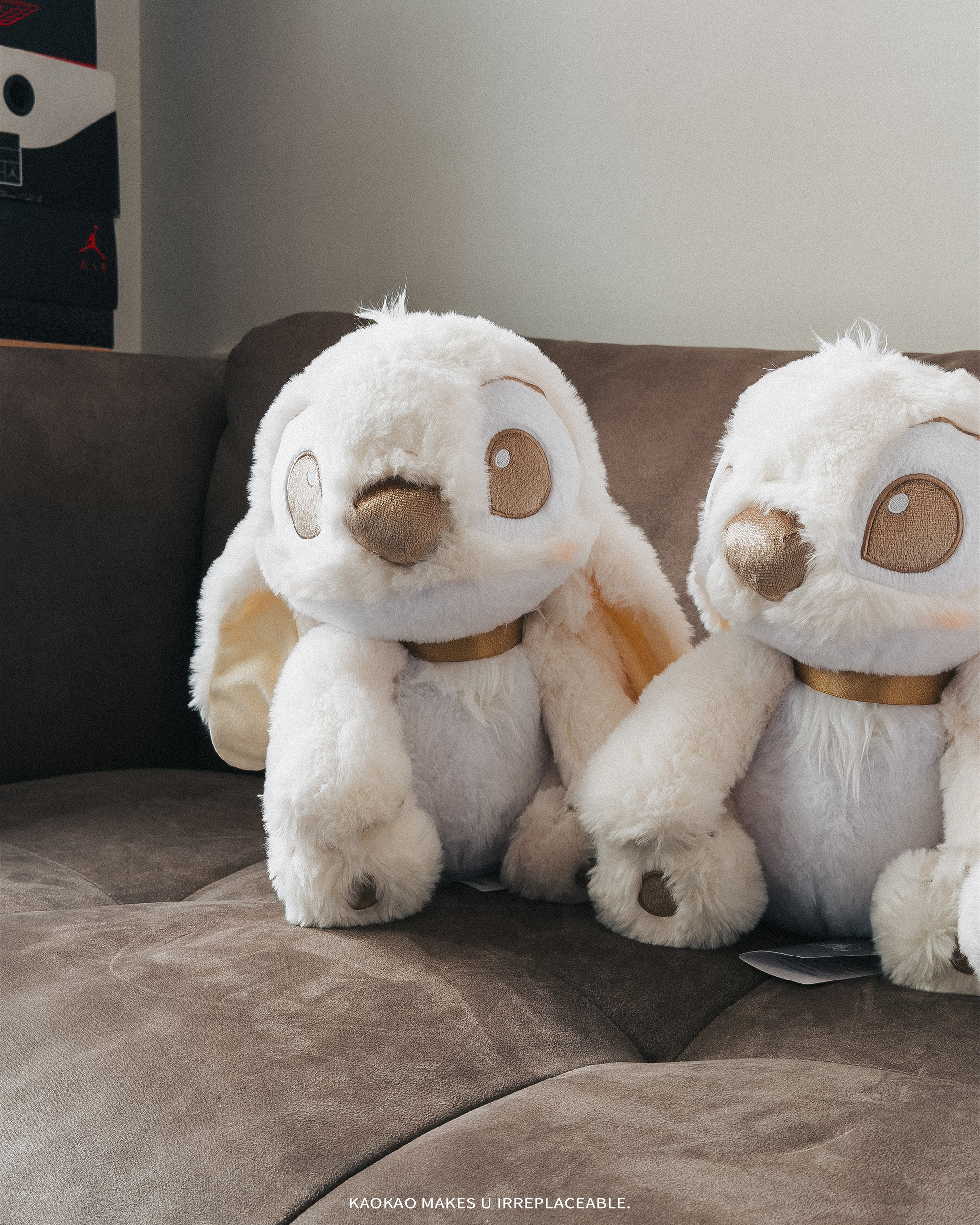 日本限定 東京迪士尼 史迪奇 Winter White 毛絨公仔【stitch2】