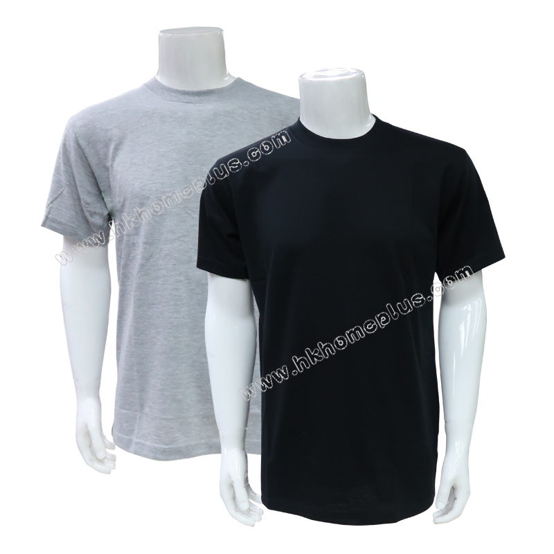 3件裝 A級: 男裝圓領短袖衫 (S-XL碼)