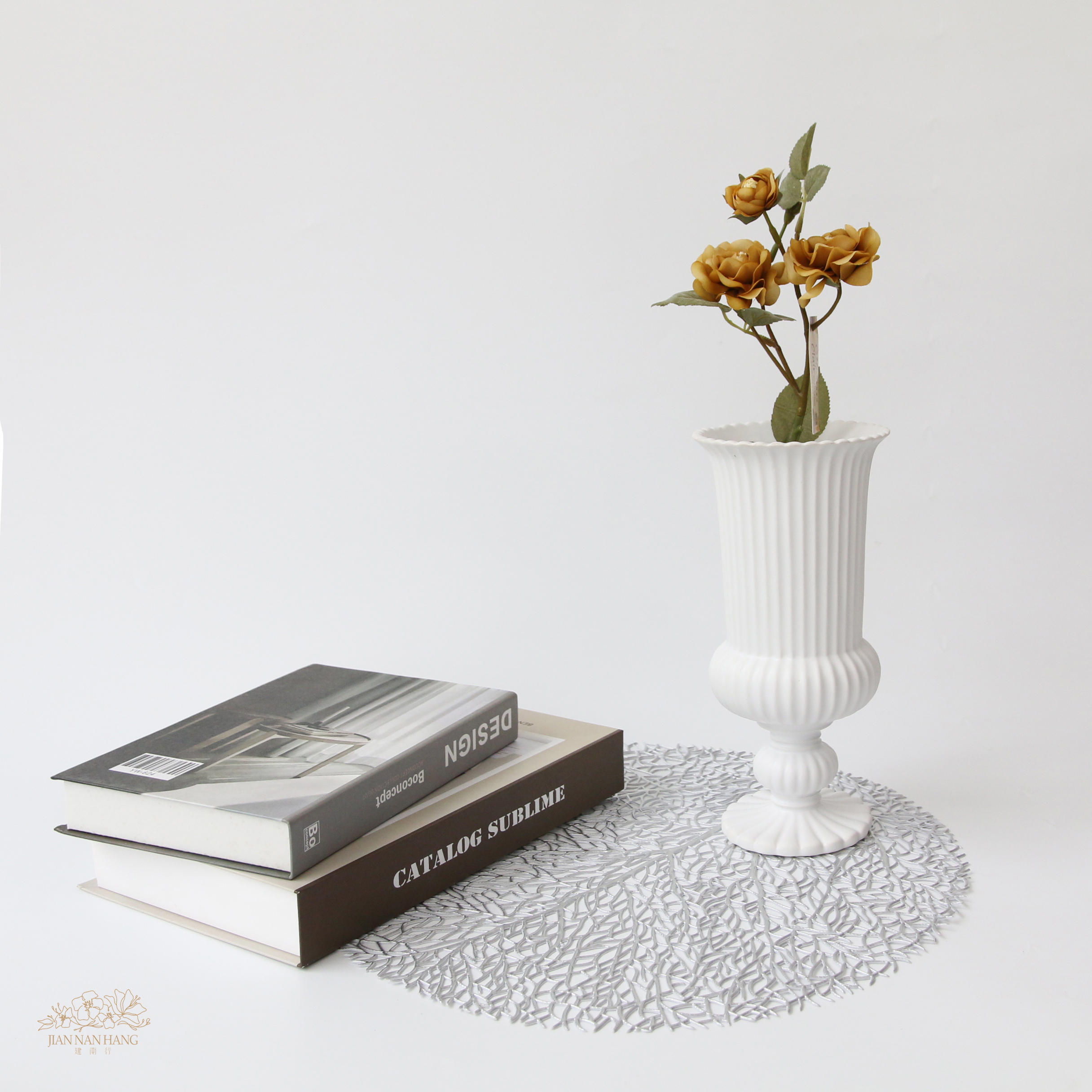 裝飾 雙面餐墊 銀