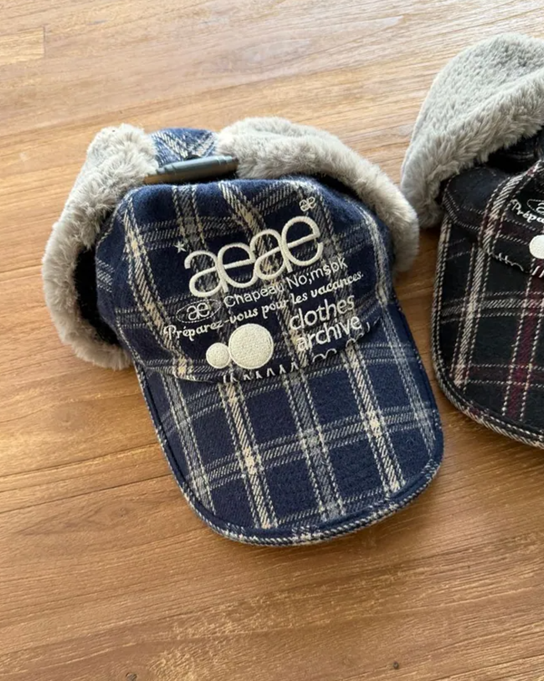 帽子 aeae WEB LOGO TROOPER CAP [BLACK] WEB LOGO TROOPER CAP [BLACK