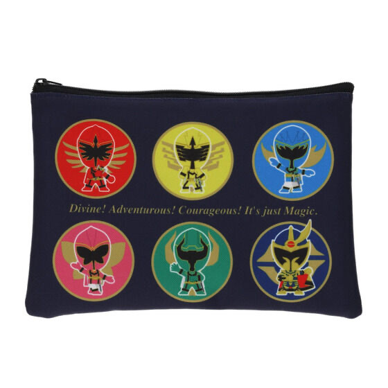 241409 Pbandai 預訂 2026/4月 魔法戦隊マジレンジャー　デフォルメ　フラットポーチ