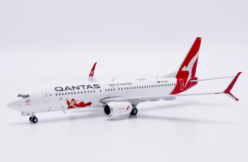 JC wings 1/400 澳洲航空 波音737-800 VH-VZX 聖誕老人塗裝