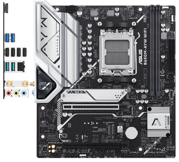 華碩 ASUS B650M-AYW-WIFI 主機板