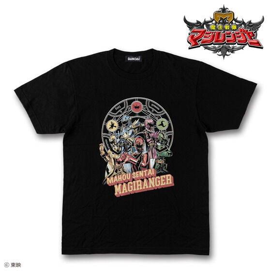 241412 Pbandai 預訂 2026/4月 東映ヒーローTシャツ　魔法戦隊マジレンジャー　ヒーロー柄