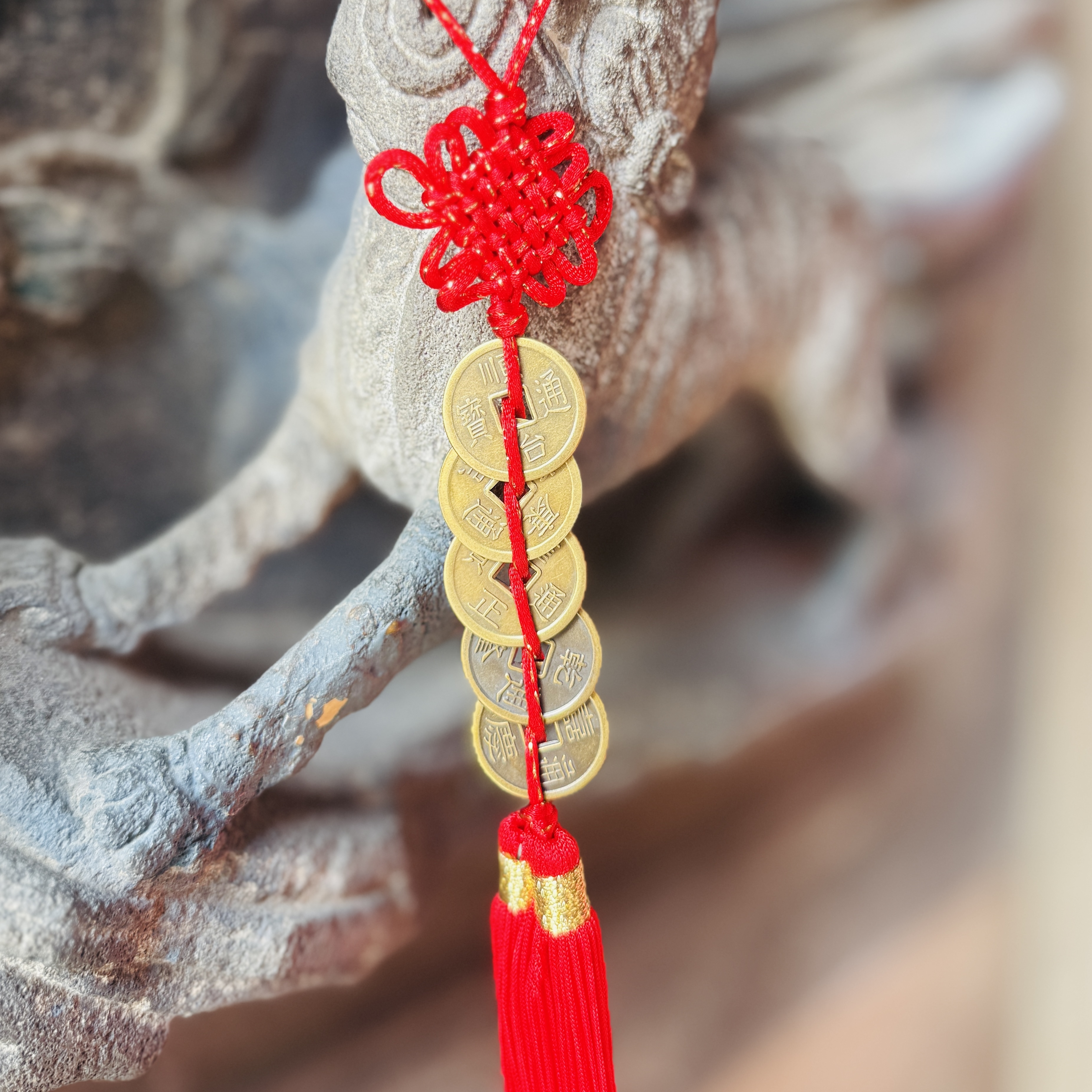 《北港朝天宮｜五帝錢掛飾》