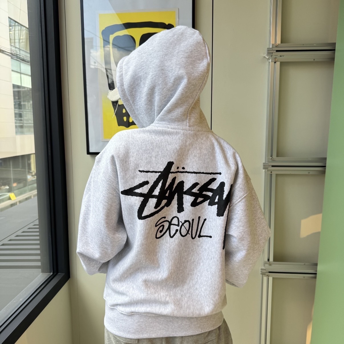 現貨┃25FW STUSSY seoul Zip Hoodie 首爾 城市限定 連帽外套