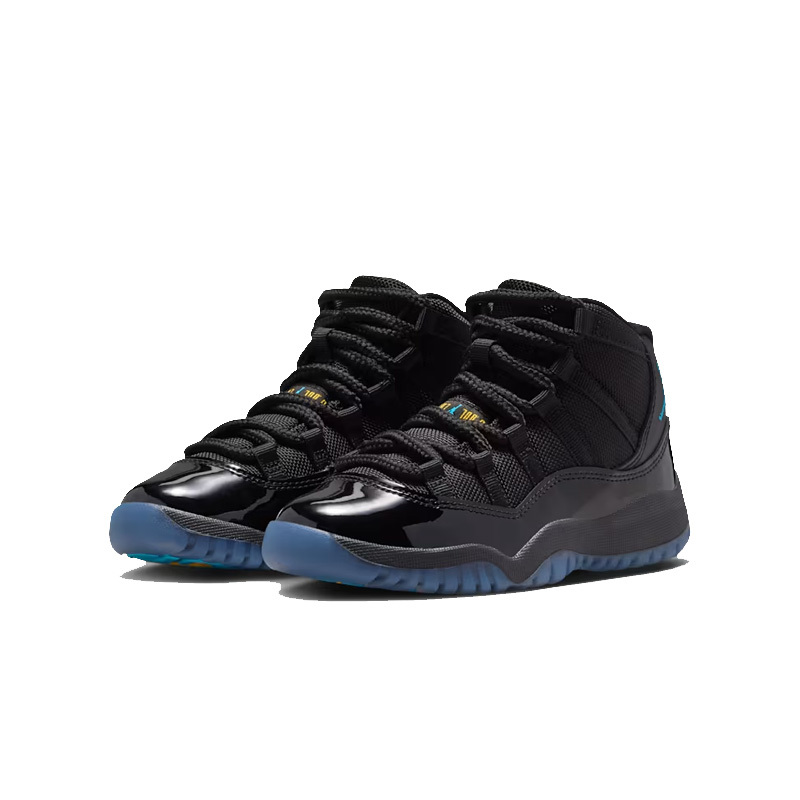 Air Jordan 11 "Gamma Blue" PS 經典回歸 黑藍 中童 378039-047 [台灣現貨]