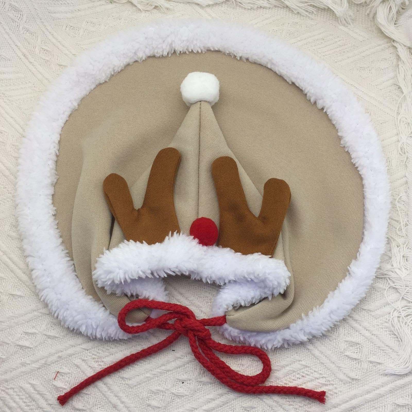 寵物聖誕頭套披肩系列 - 麋鹿 (S/M/L)