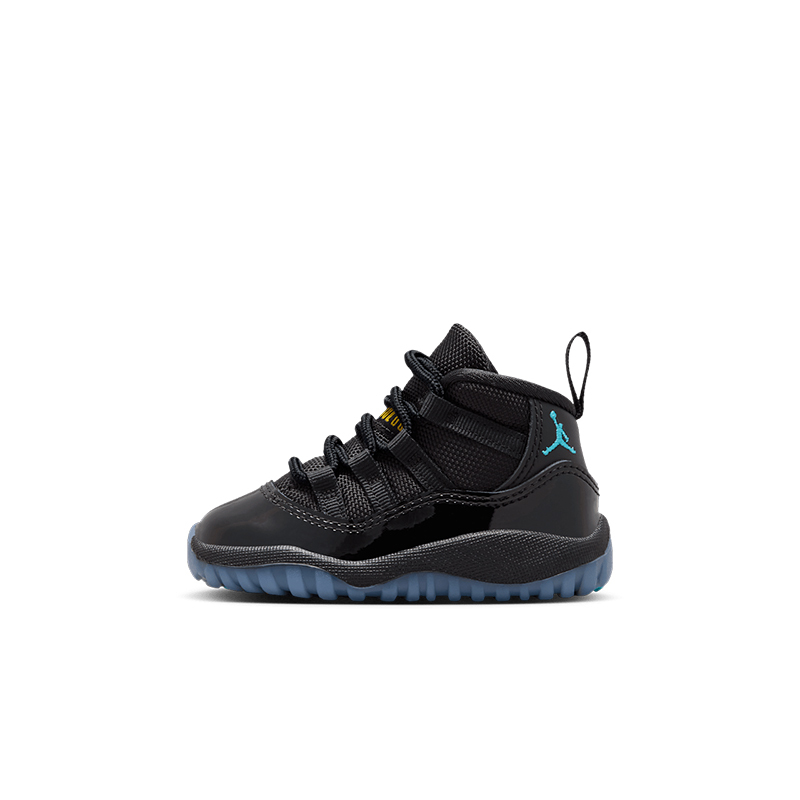 Air Jordan 11 "Gamma Blue" TD 經典回歸 黑藍 小童 378040-047 [台灣現貨]
