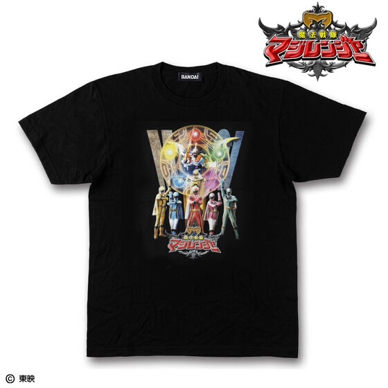241414 Pbandai 預訂 2026/4月 魔法戦隊マジレンジャー　Tシャツ　ヒーロー＆ロボ柄