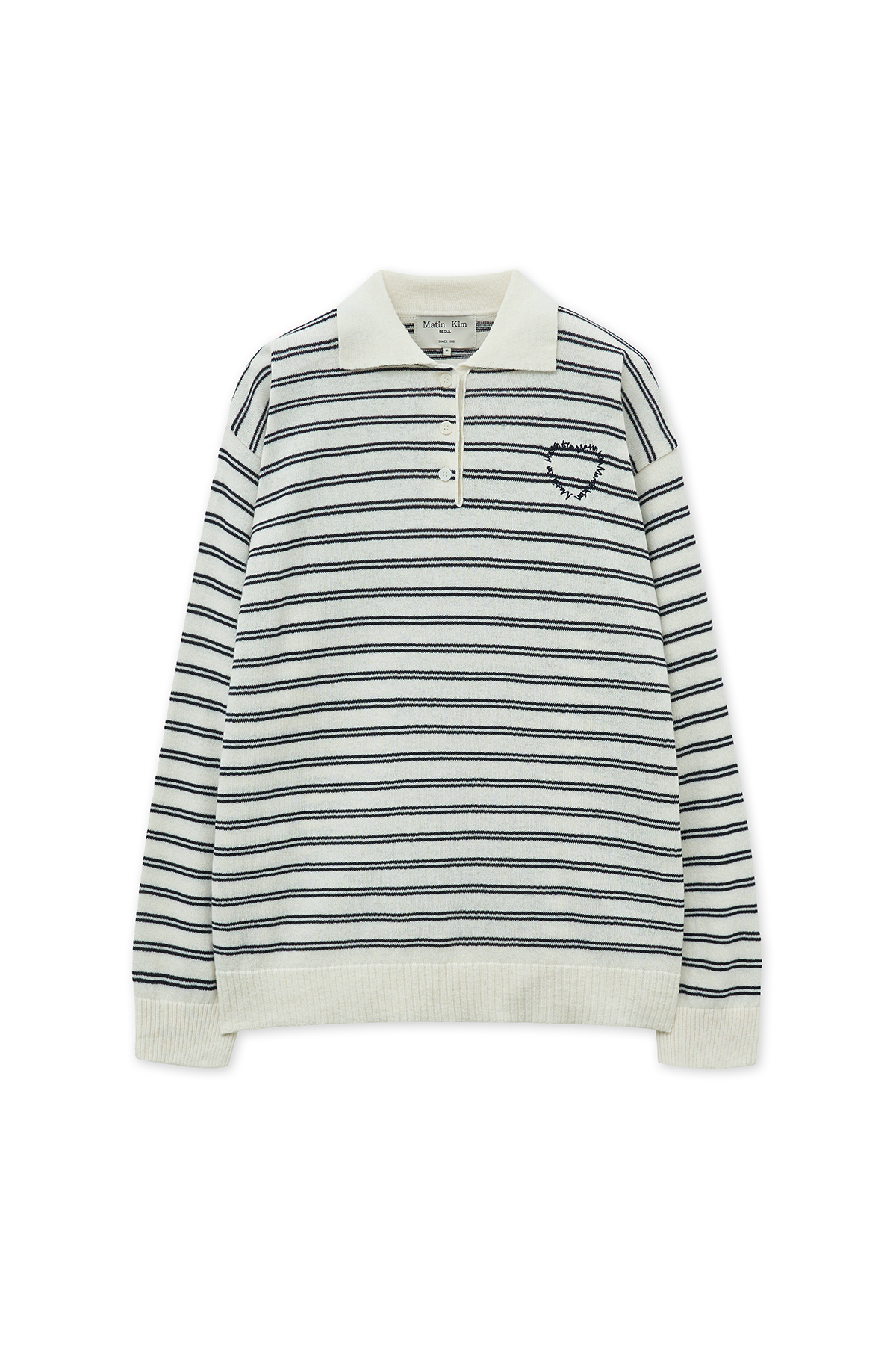 トップス MATIN KIM WEAVING LONG SLEEVE TOP IN MK2511TS014MCH_1.jpg