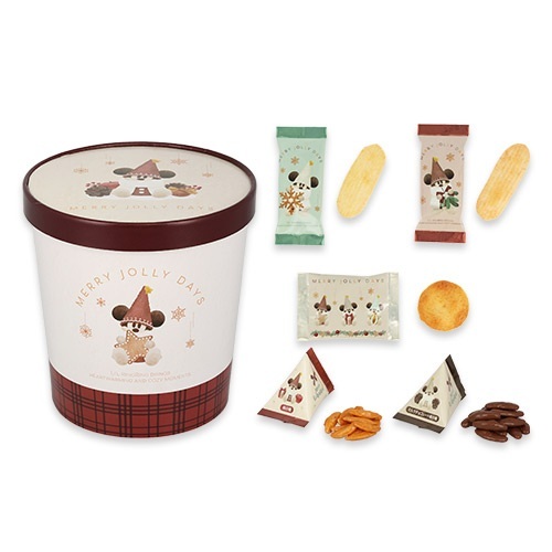 米奇紙筒裝米餅小食