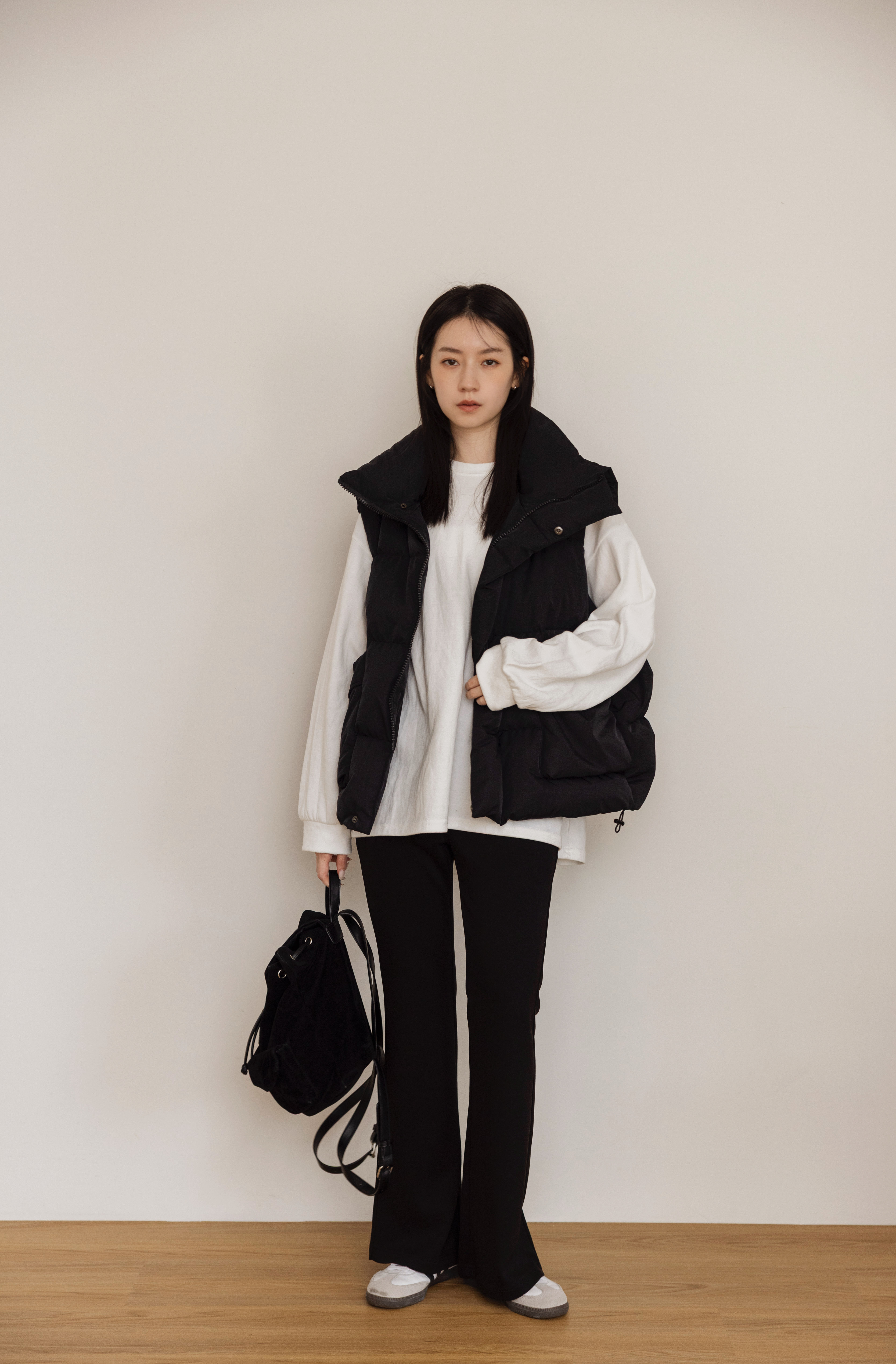 必收神瘦長腿黑褲