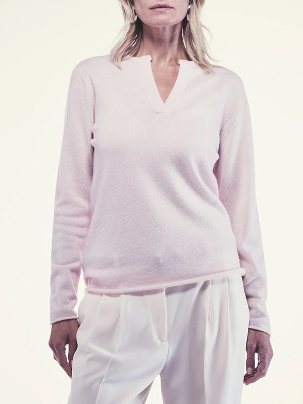 LIVIANA CONTI V領羊絨上衣