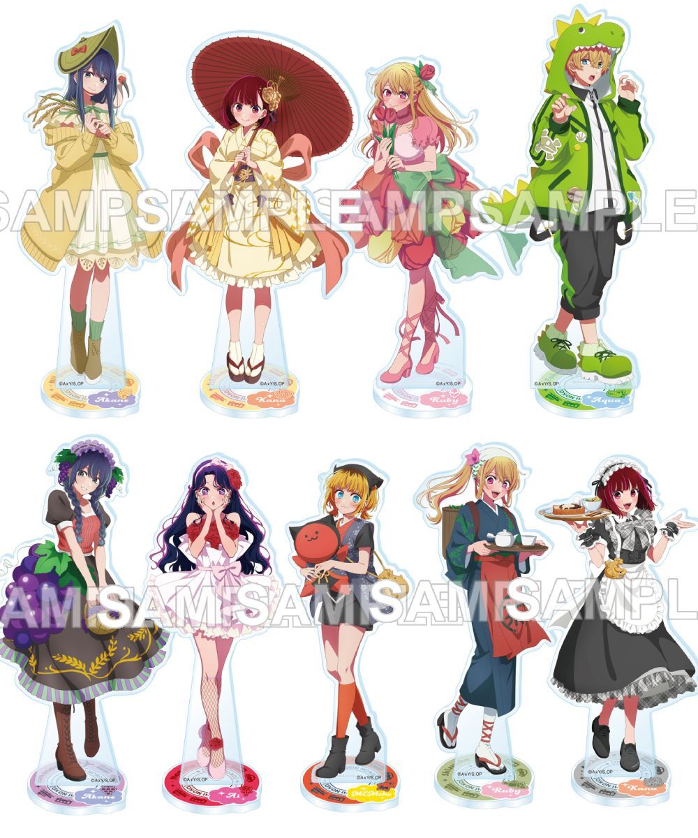 預購-【我推的孩子】『【47都道府縣之子】』壓克力人形立牌 中部地區 系列【日本進口精品】