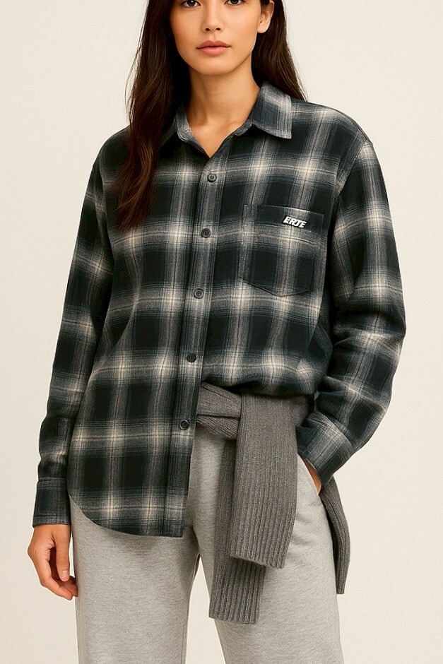 ARTE 復古格紋襯衫