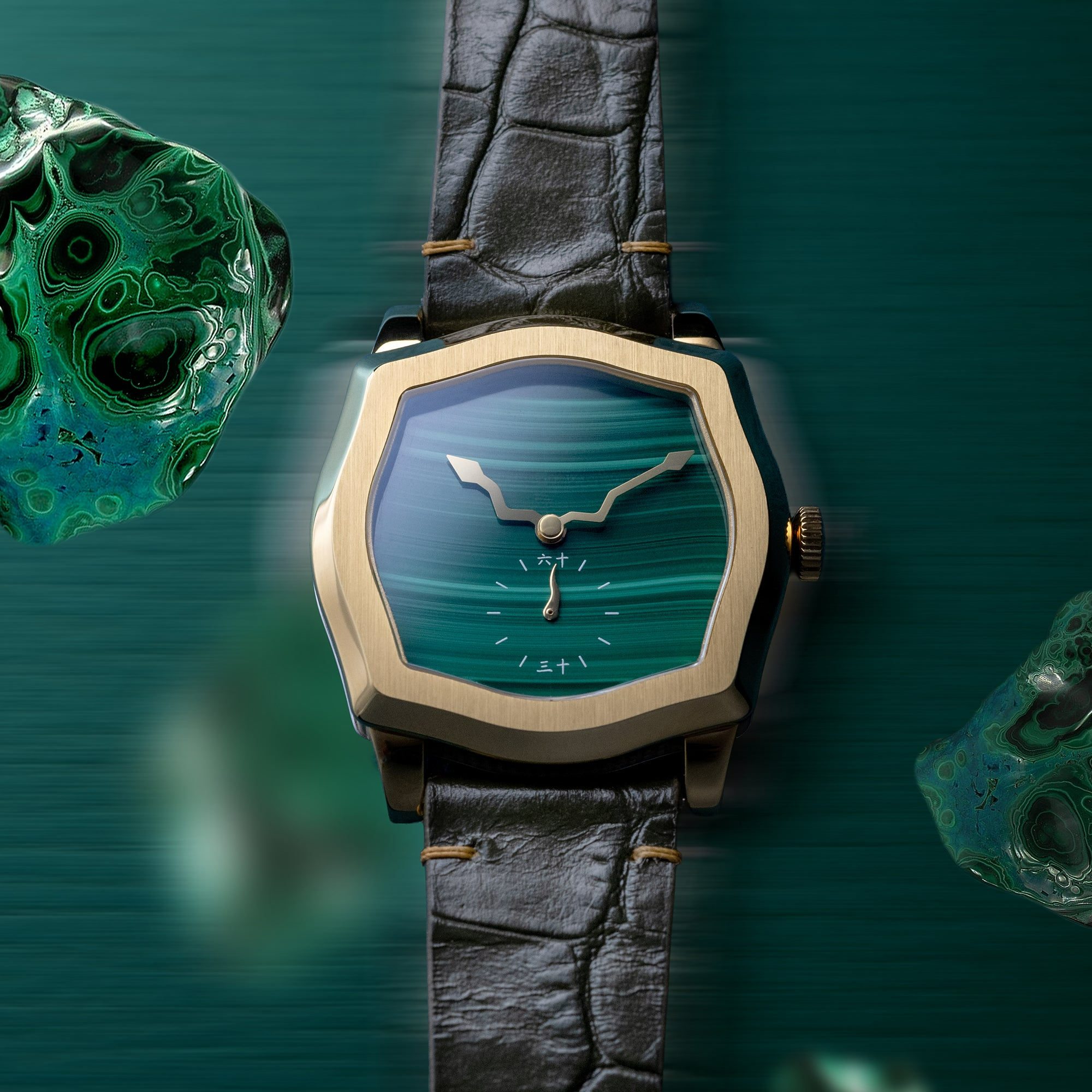 Feynman Q - Malachite