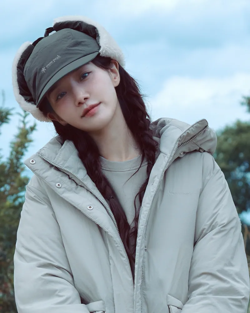 【代購】Snow Peak Merino Wool Primaloft Padding Earflap Cap｜羊毛 × Primaloft 加厚保暖耳罩帽｜S25WUFCP57