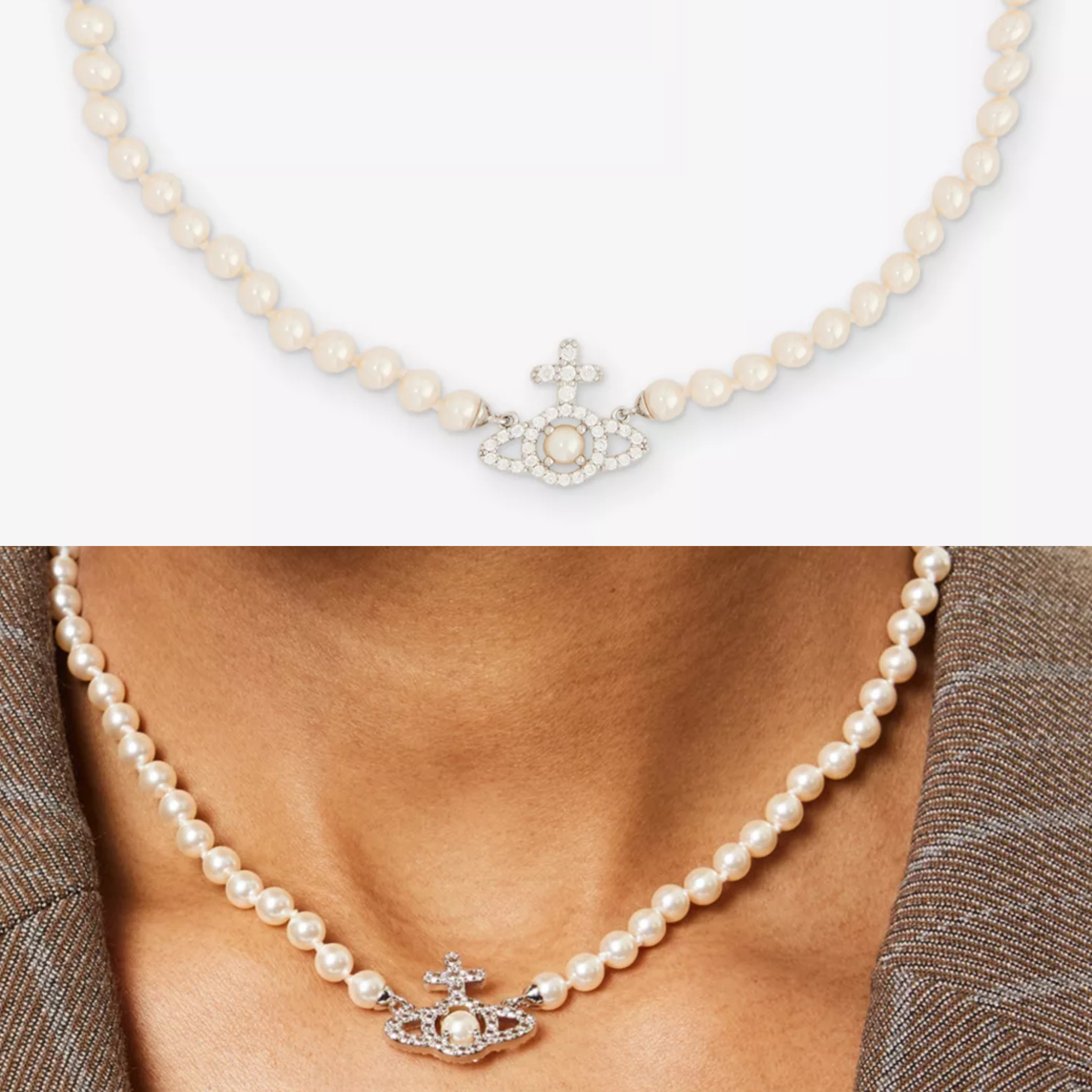 Vivienne Westwood - Olympia 珍珠Choker頸鏈