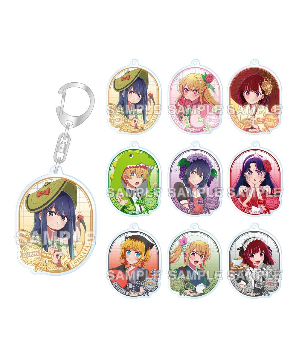 預購-【我推的孩子】『【47都道府縣之子】』集換式壓克力鑰匙圈 中部地區 BOX販售【日本進口精品】