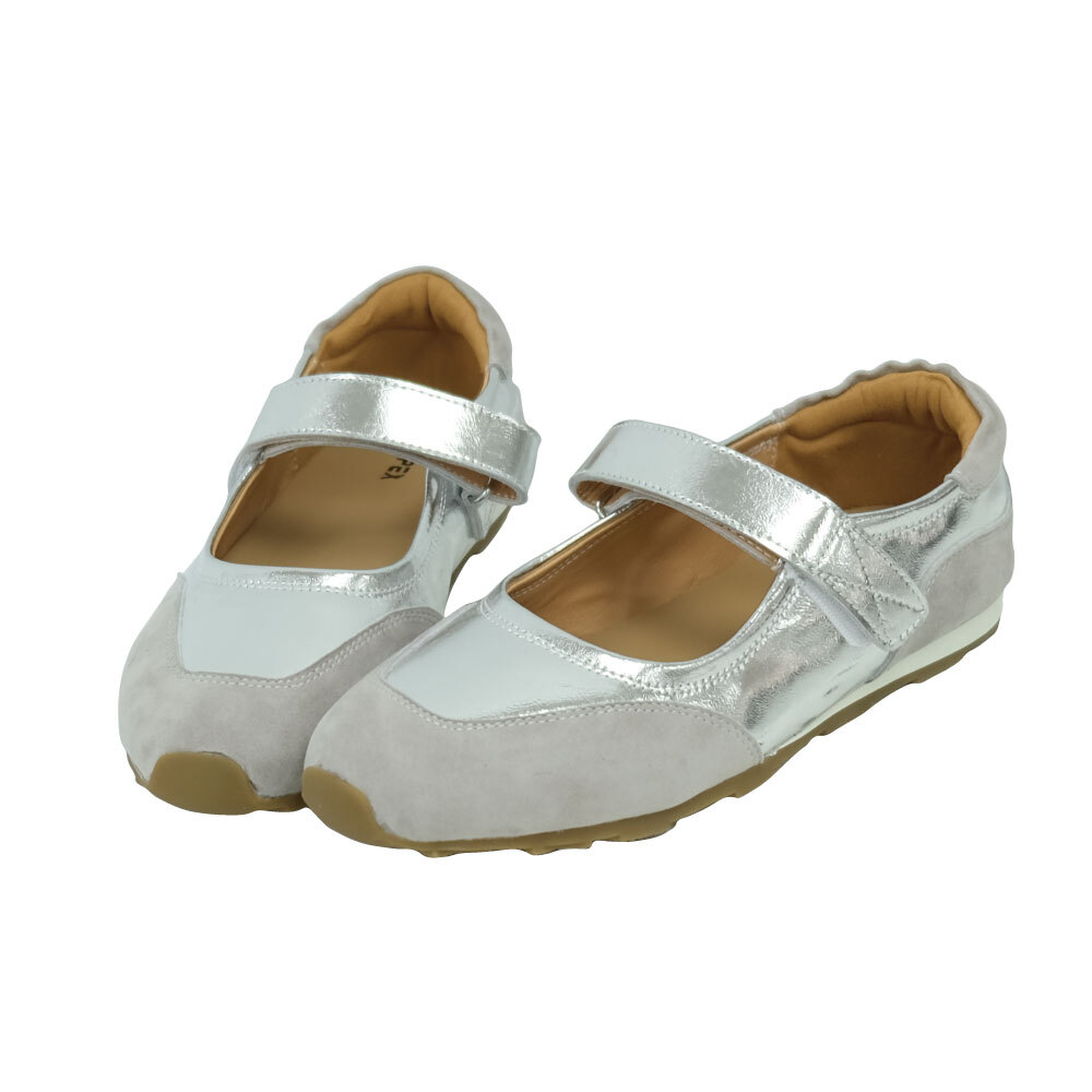 現貨 銀36 38 休閒百搭運動瑪莉珍鞋 -2色