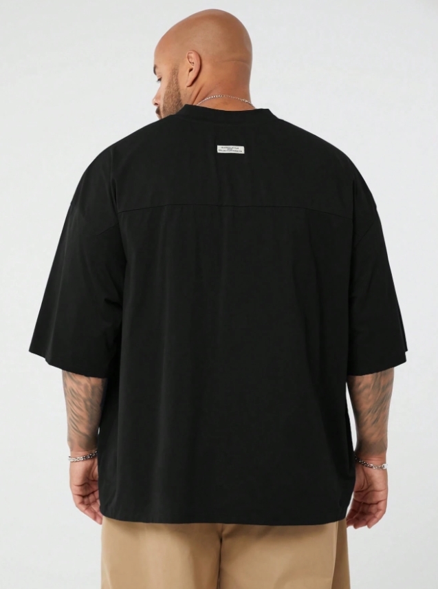 KADMAX大尺碼-大碼男大數字搖滾潮流短袖TEE〈KSMS2680〉