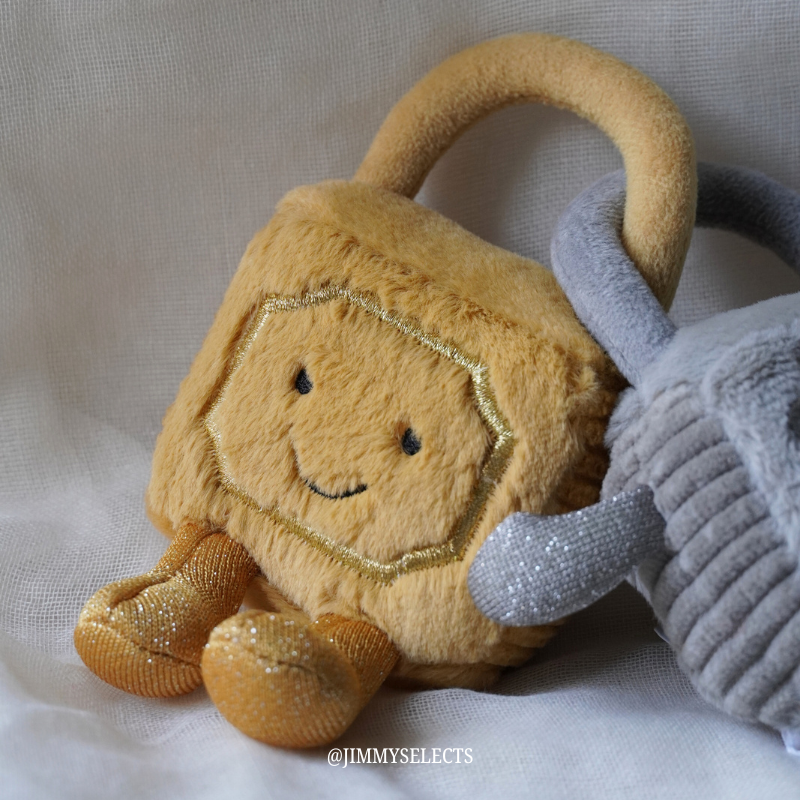 【代購】JELLYCAT 情人節系列｜同心鎖毛絨公仔｜愛心吊飾 × 情侶必收款