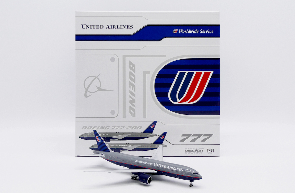JC wings 1/400 美國聯合航空 波音777-200 N777UA 戰艦號